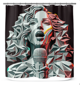 Serene Serenades Shower Curtain
